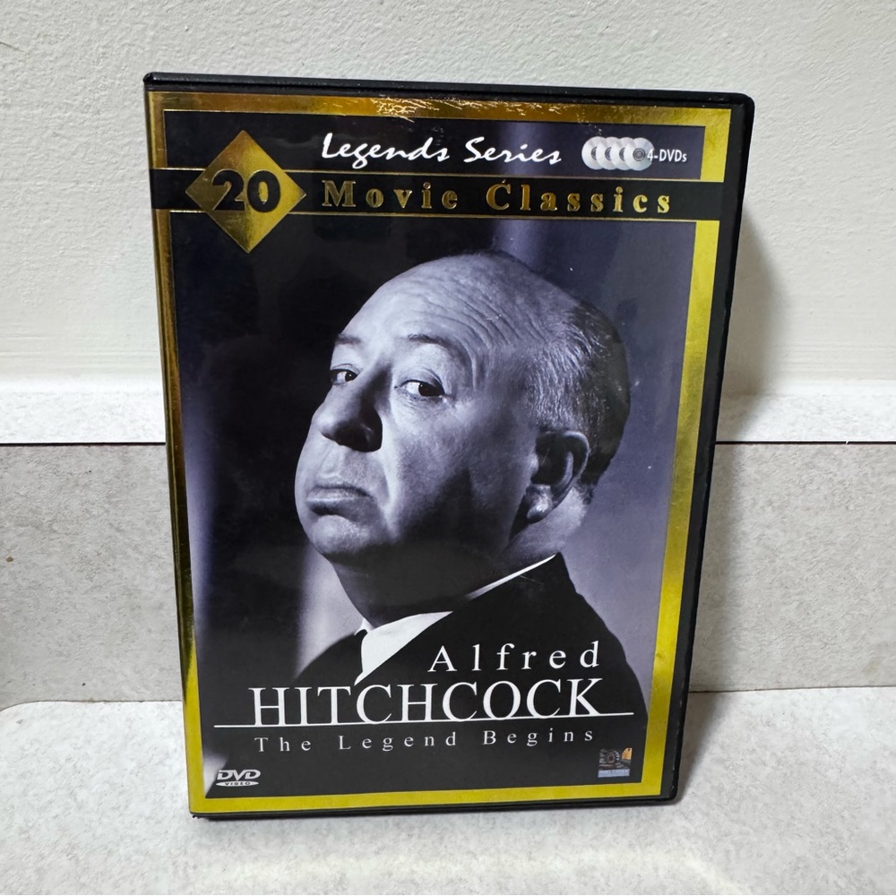 Alfred Hitchcock 20 Movie Classics DVD Set - Black and Gold